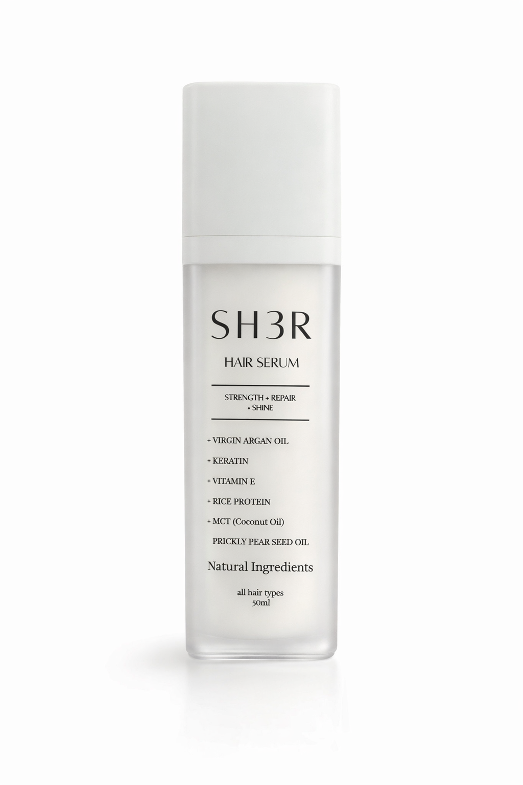 Keratin + Argan Oil Hair Serum | Protect & Sleek Finish